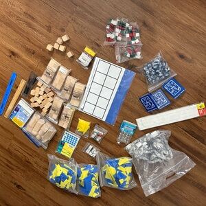 Educational Math Manipulatives Set